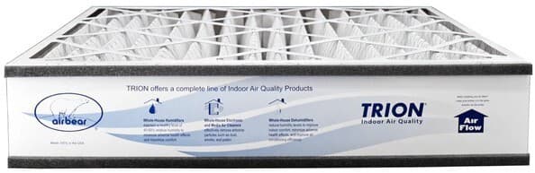 Trion Air Bear 259112-102 (3 Pack) Pleated Furnace Air Filter 20"x25"x5" MERV 11 3