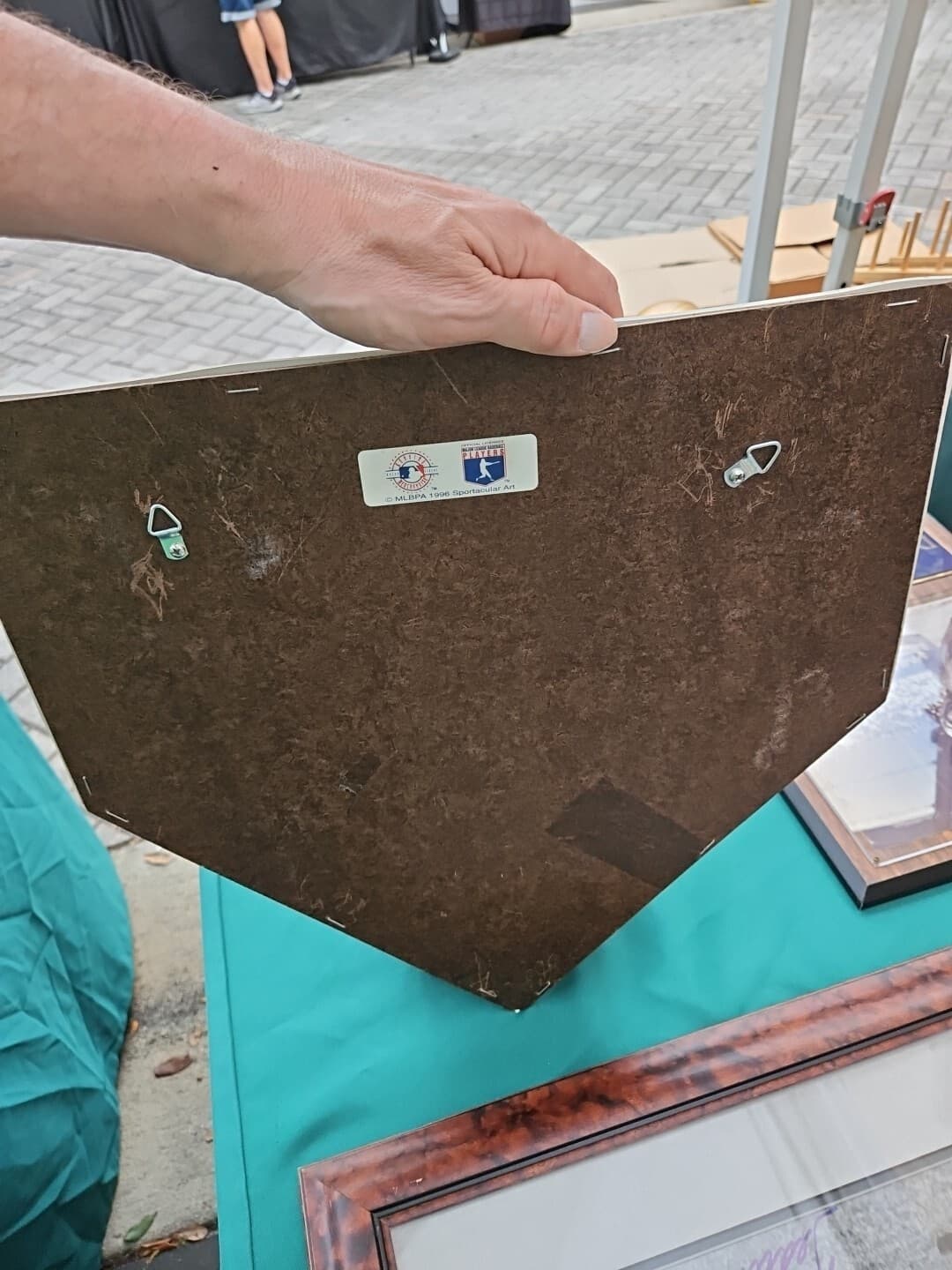 Atlanta Braves '96 Young Guns SIGNED H.P. Litho HOF MADDUX GLAVINE SMOLTZ Avery  5