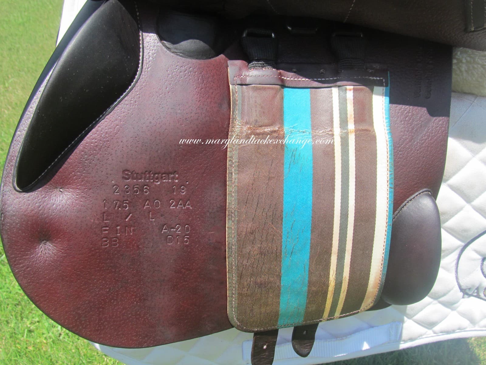17.5" VOLTAIRE STUTTGART BUFFALO close contact jumping saddle-WIDE-2019 MODEL 3