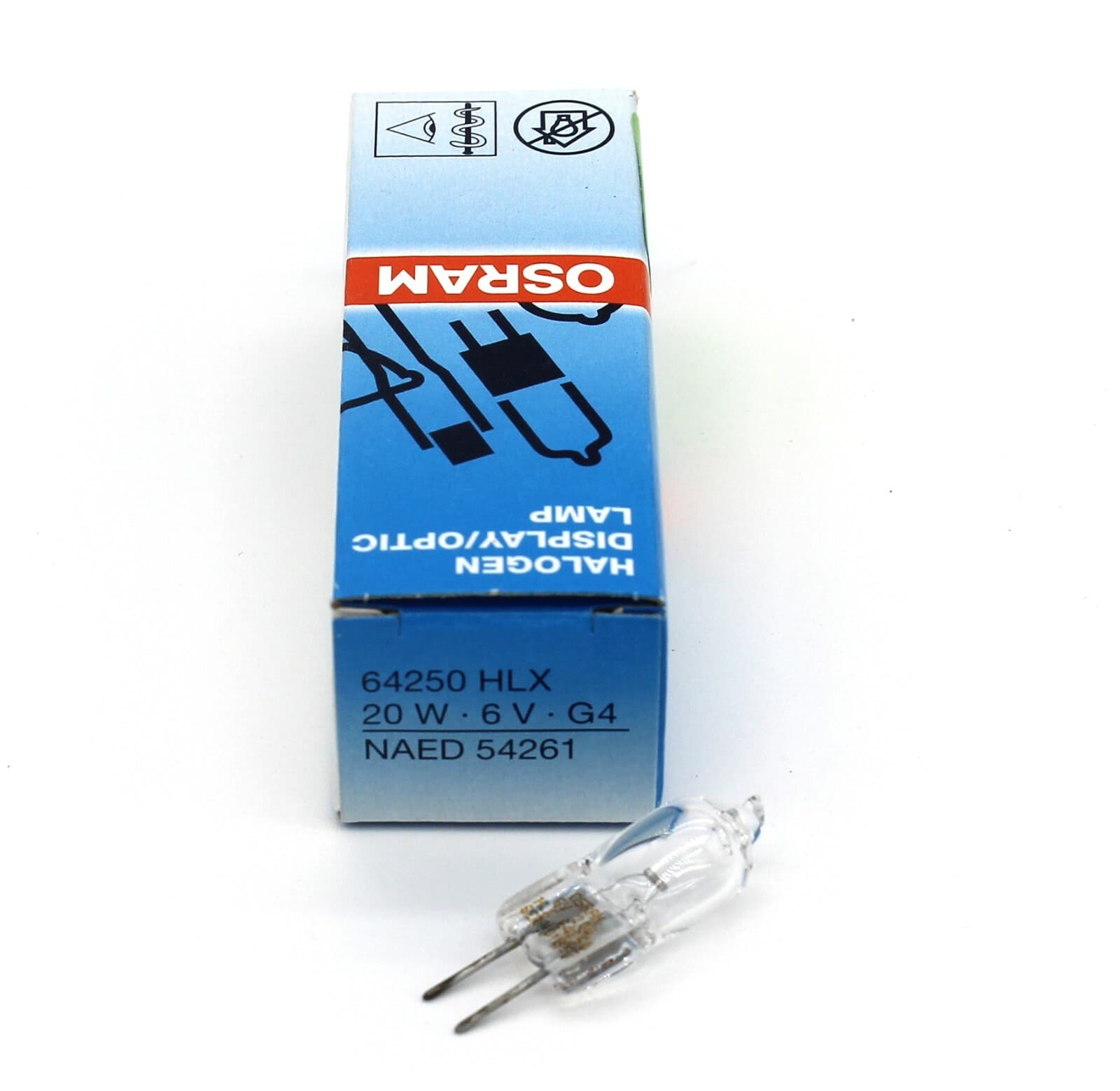 Osram HLX 64250 Halogen light bulb 6V 20W G4 NAED 54261 microscope bulb Project 2