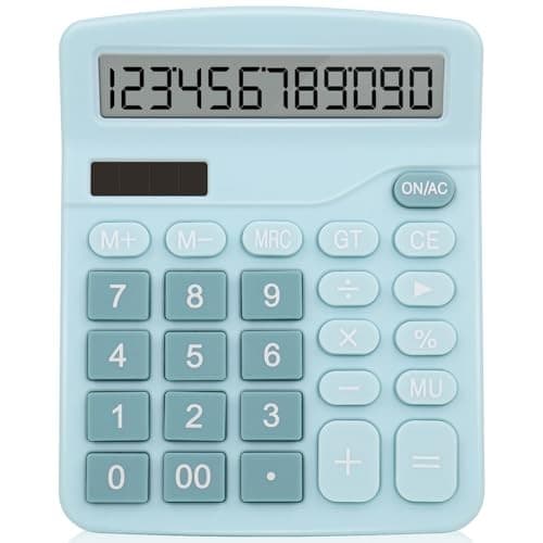 Office Desk Calculator,Cute Caculator with Dual Power Source,Basic Calculators  2