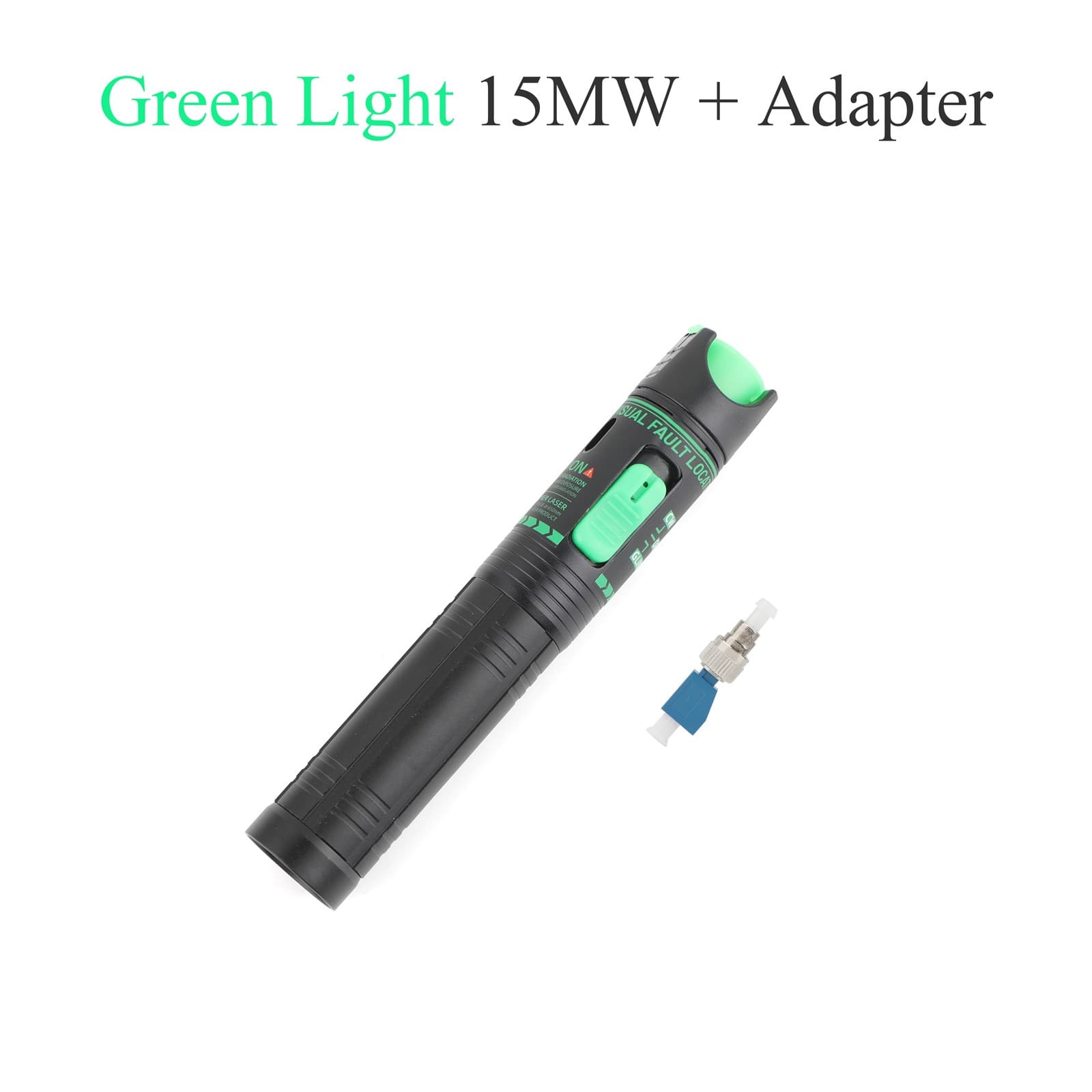 Rechargeable FTTH Visual Fault Locator Optical Fiber Test Pen 15~100mW SC/FC/ST