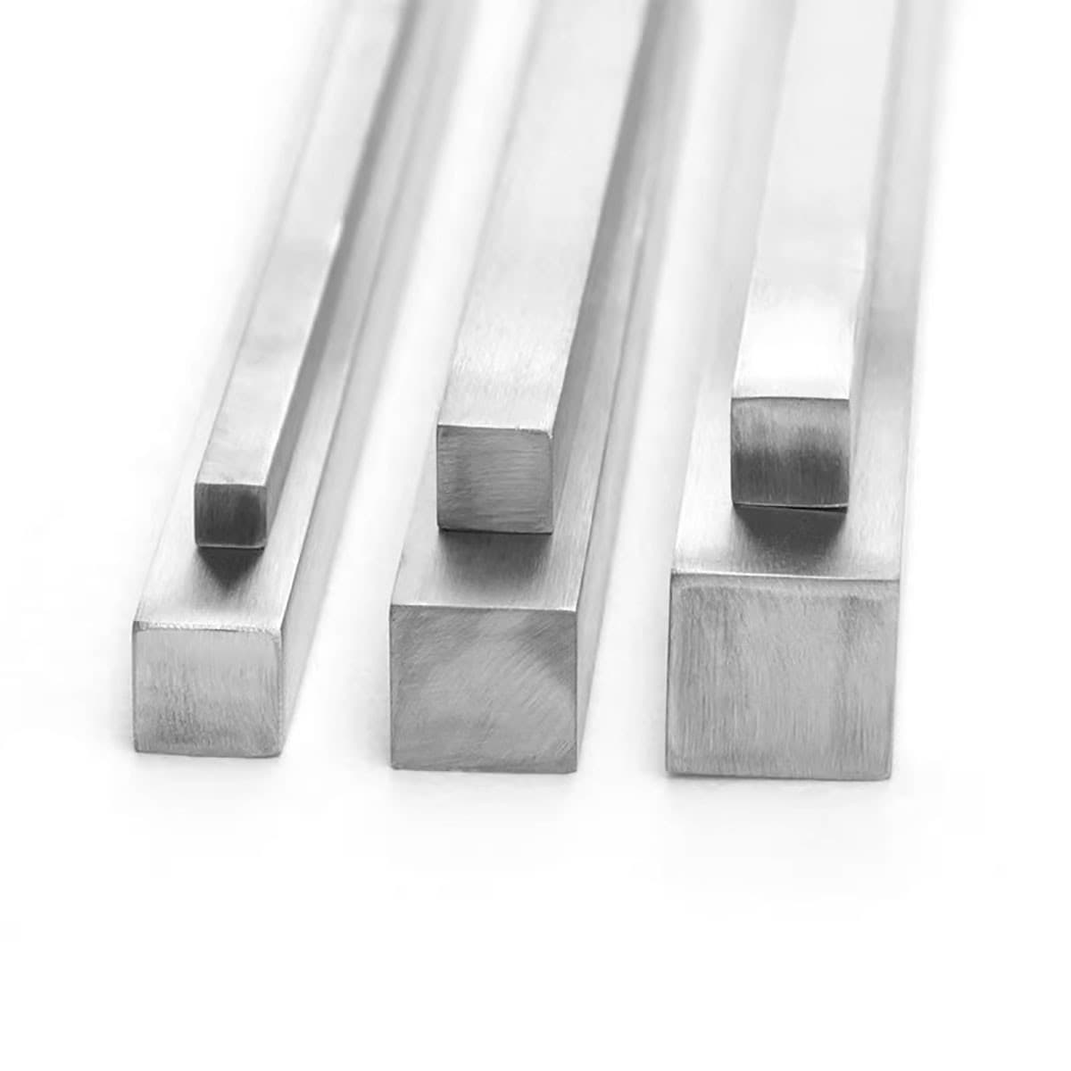 Stainless Steel Square Bar 3mm 4mm 5mm 6mm 8mm10mm - 50mm 304 Multiple Lengths 3
