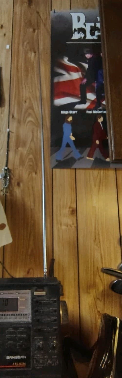 Sangean ATS-803A AM/FM/SW PLL Synthesized World Band Receiver Radio Battery & AC 3