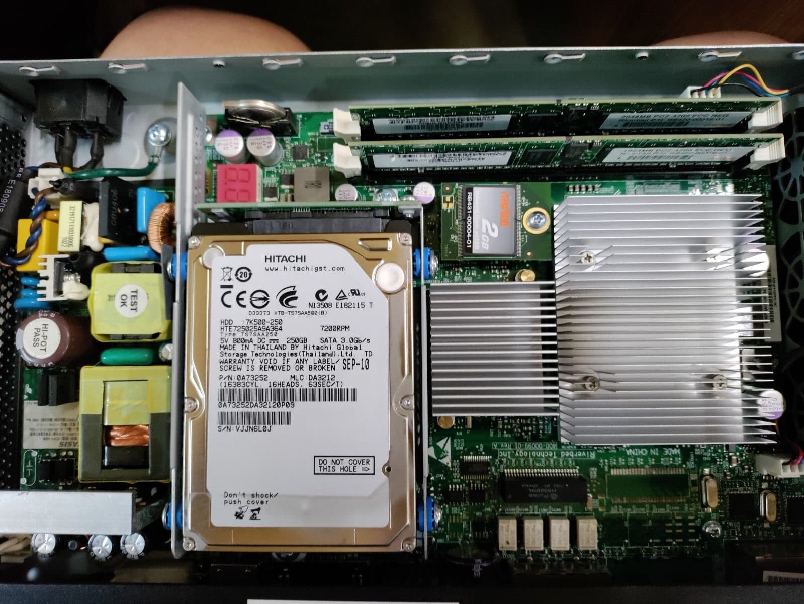 Riverbed Steelhead SHA-00250-M (w/POE adapter) M Series Firewall WAN Application 3