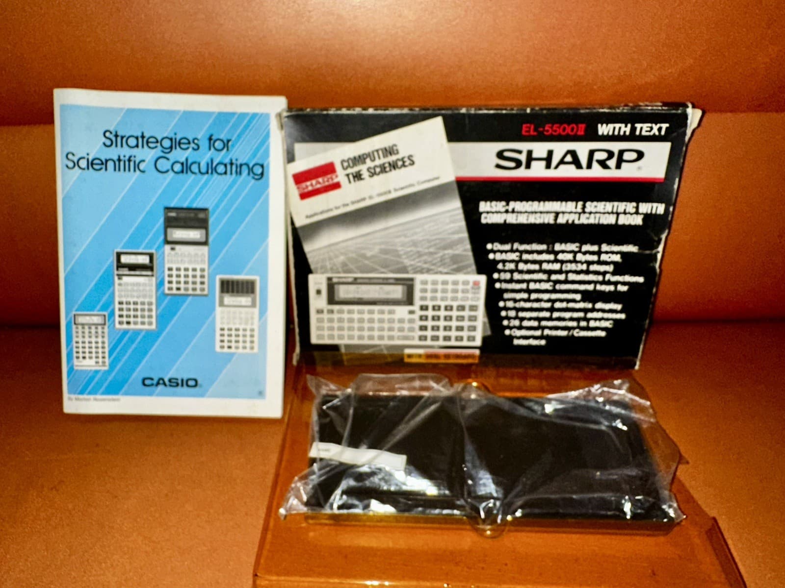 Sharp EL-5500II Scientific Calculator Excellent Condition NMIB Tested Works! 2