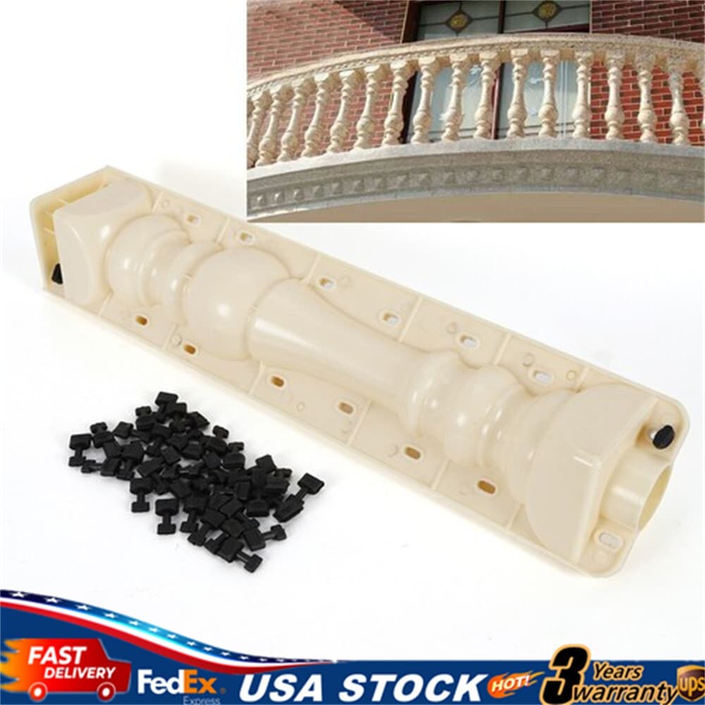 Manual Moulds Balustrades Mold for Concrete Plaster Cement Plastic Casting