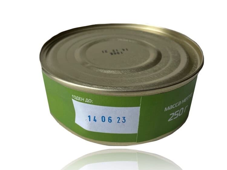 Authentic Astronaut Cosmonaut Space Food "Apple Dessert”  Tin Can 4