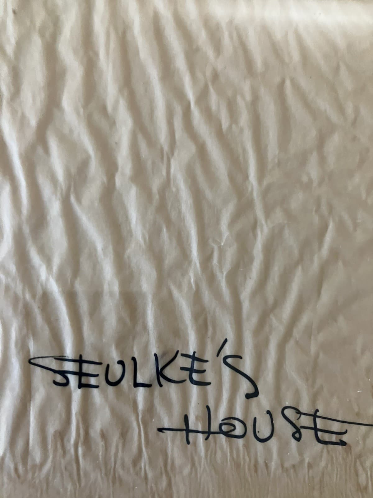 Original Early Television Set Design Art “Seulke’s House” 1950’s 4