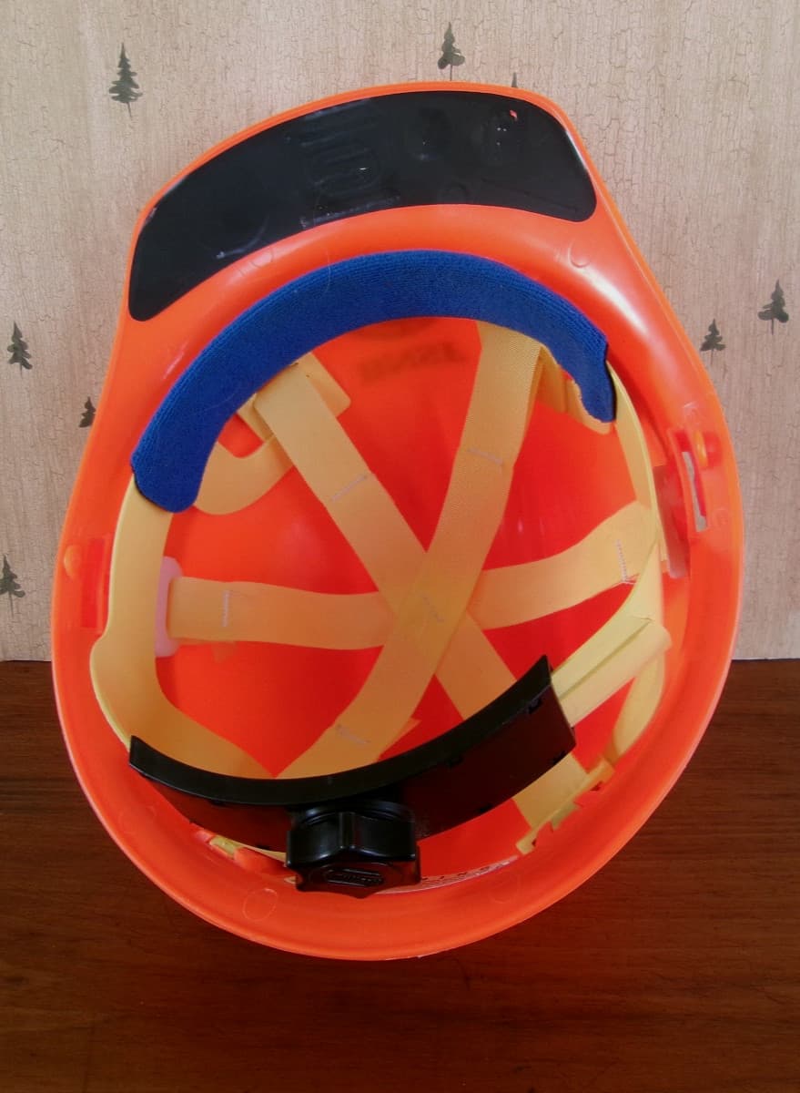 BNSF Railway Orange Hard Hat Plastic Bullard 6 1/2-8 302RT Type 1 Class E,G & C 5