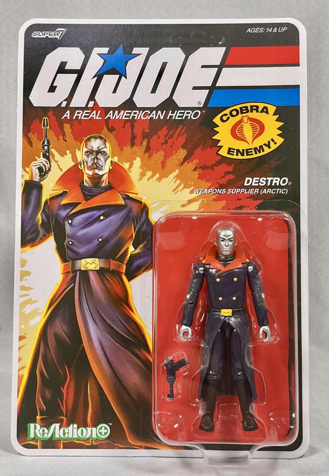 G.I.Joe ReAction+ Wave 5 Arctic Destro Arctic Snake Eyes Big Lob Pythona oring 2