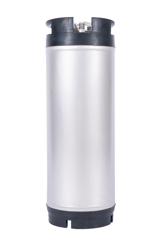 New 5 Gallon Ball Lock Keg with Relief Valve and Gas & Liquid Barbed Disconnects 5