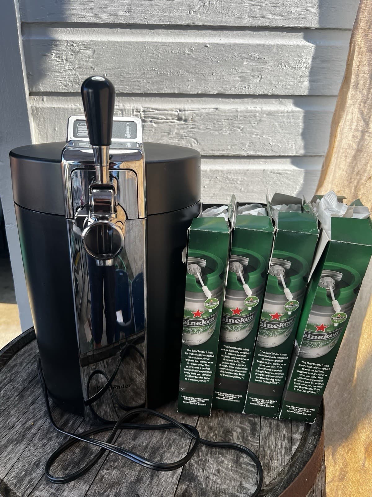 Krups Beertender  VB50 B90 Beer Keg Tap Dispenser Cooler Fridge & 15 New Tubes 3