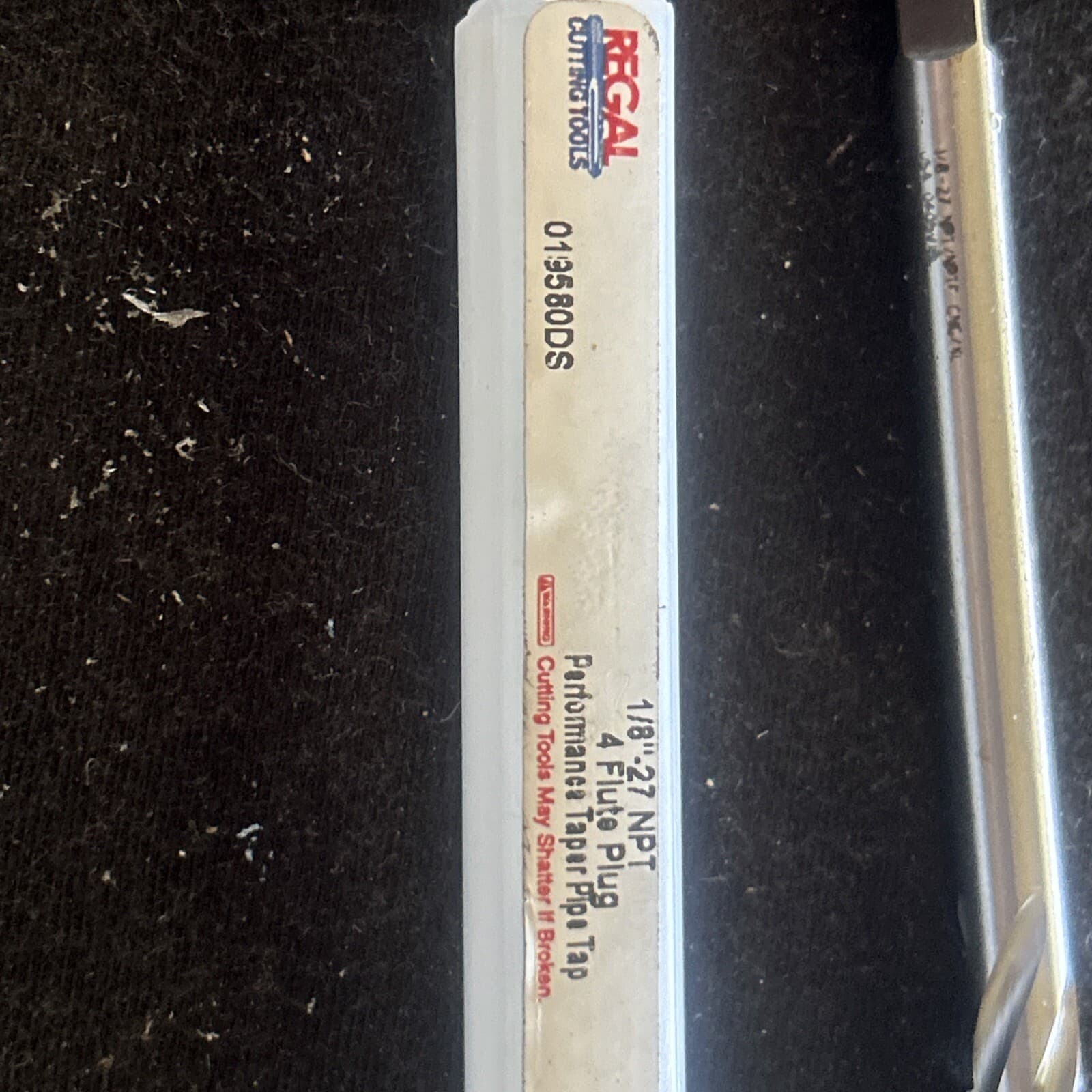 Regal 1/8-27 NPT/NPTF HSSE Performance Spiral Flute CNC Pipe Tap See Description 5