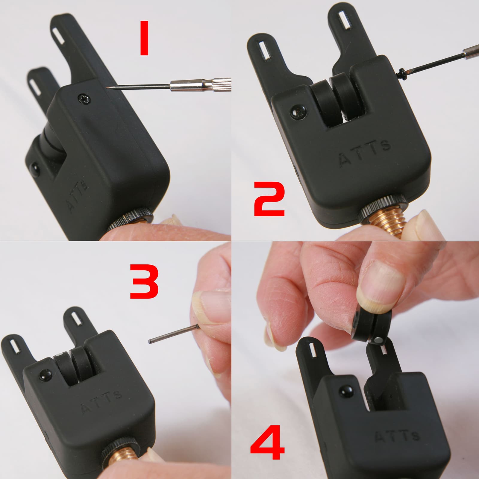 Gardner ATTs / Underlit Bite Alarm 2, 4 & 6 Magnet Roller Wheels - Carp Fishing 5