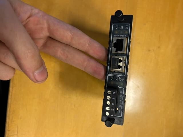 ECC21 Ethernet Communication Card 2