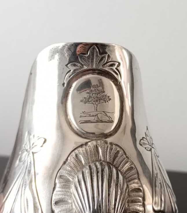 1897 - Victorian - IRISH Solid Silver - Sauce Boat - DUBLIN 1897 4