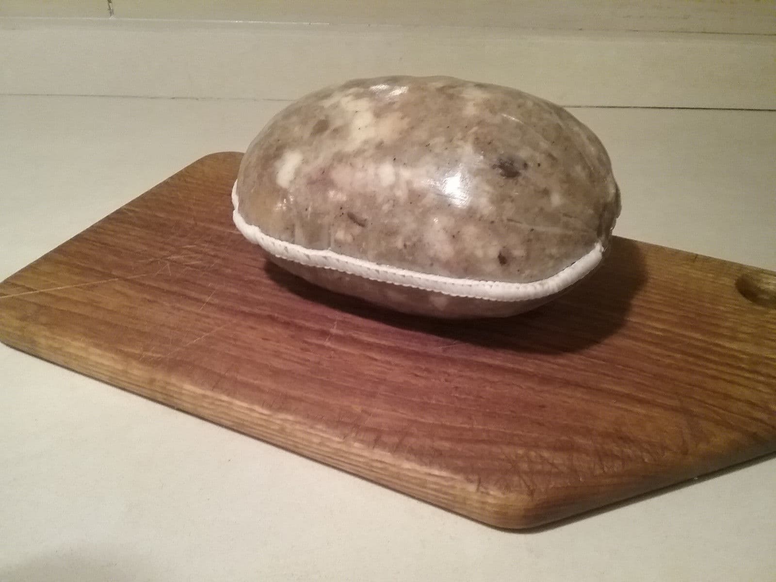 10 pcs Fibrous Sausage Casings in the Shape of a Pig Bladder for 1 kilo, Ø4"x10" 4