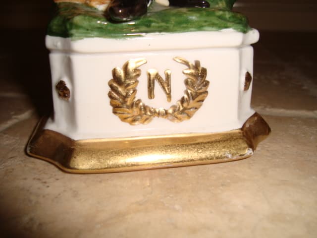 Napoleonic Porcelain Figurine Napoleon Marshal Lannes h-9.5 2