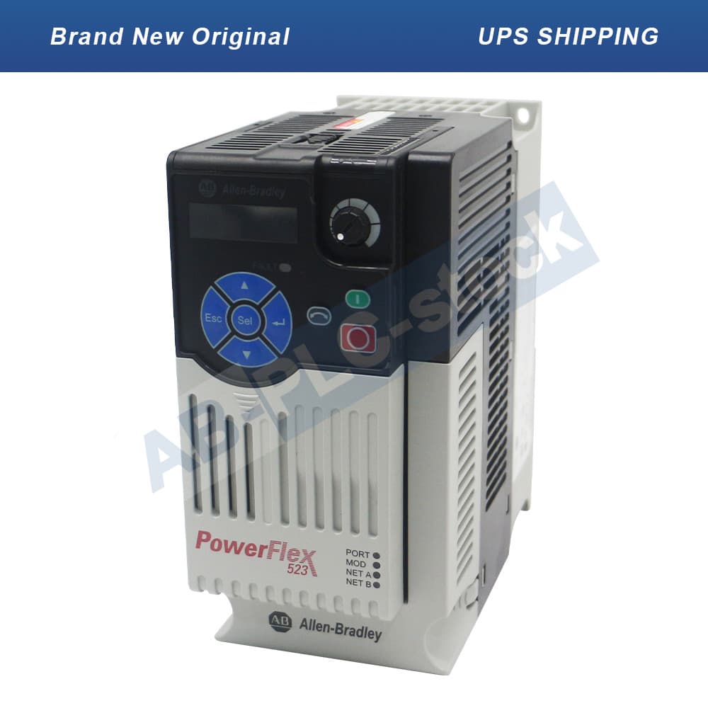 New Sealed Allen-Bradley 25A-D010N104 PowerFlex 523 4kW 5Hp AC Drive 3 Phase 4