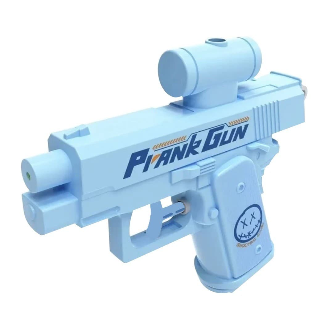 Prank Two-Way WaterGun, Prank SquirtGun Can Spray from Front and Back (White)