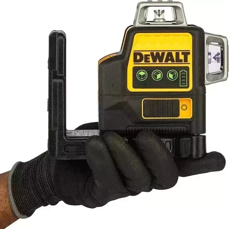 DEWALT DW089LG 12V Green Line 3 x 360 Degree Laser Level Laser Battery + Charger 4