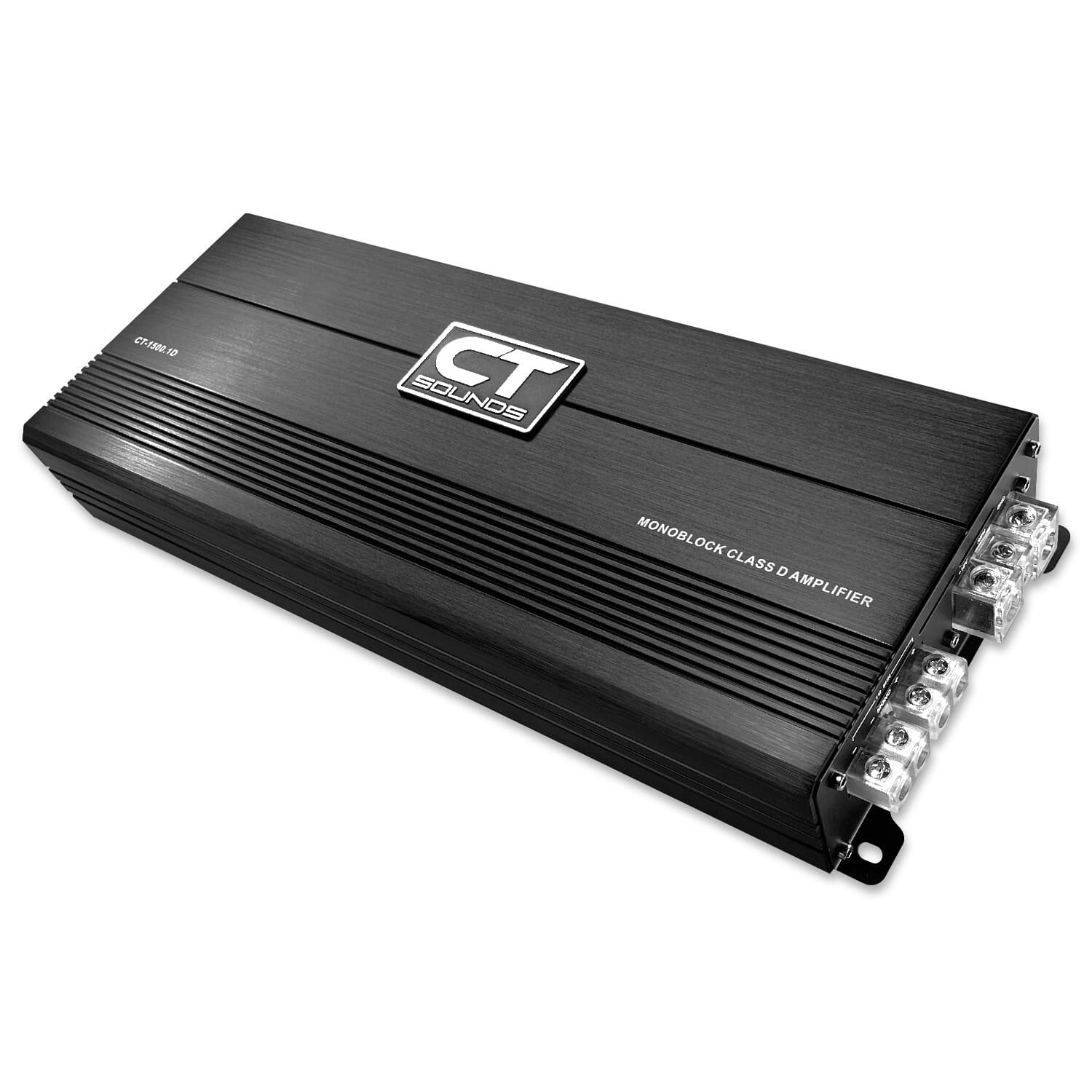 CT Sounds CT-1500.1D 1500 Watt RMS Power Class D Monoblock Subwoofer Amplifier 3