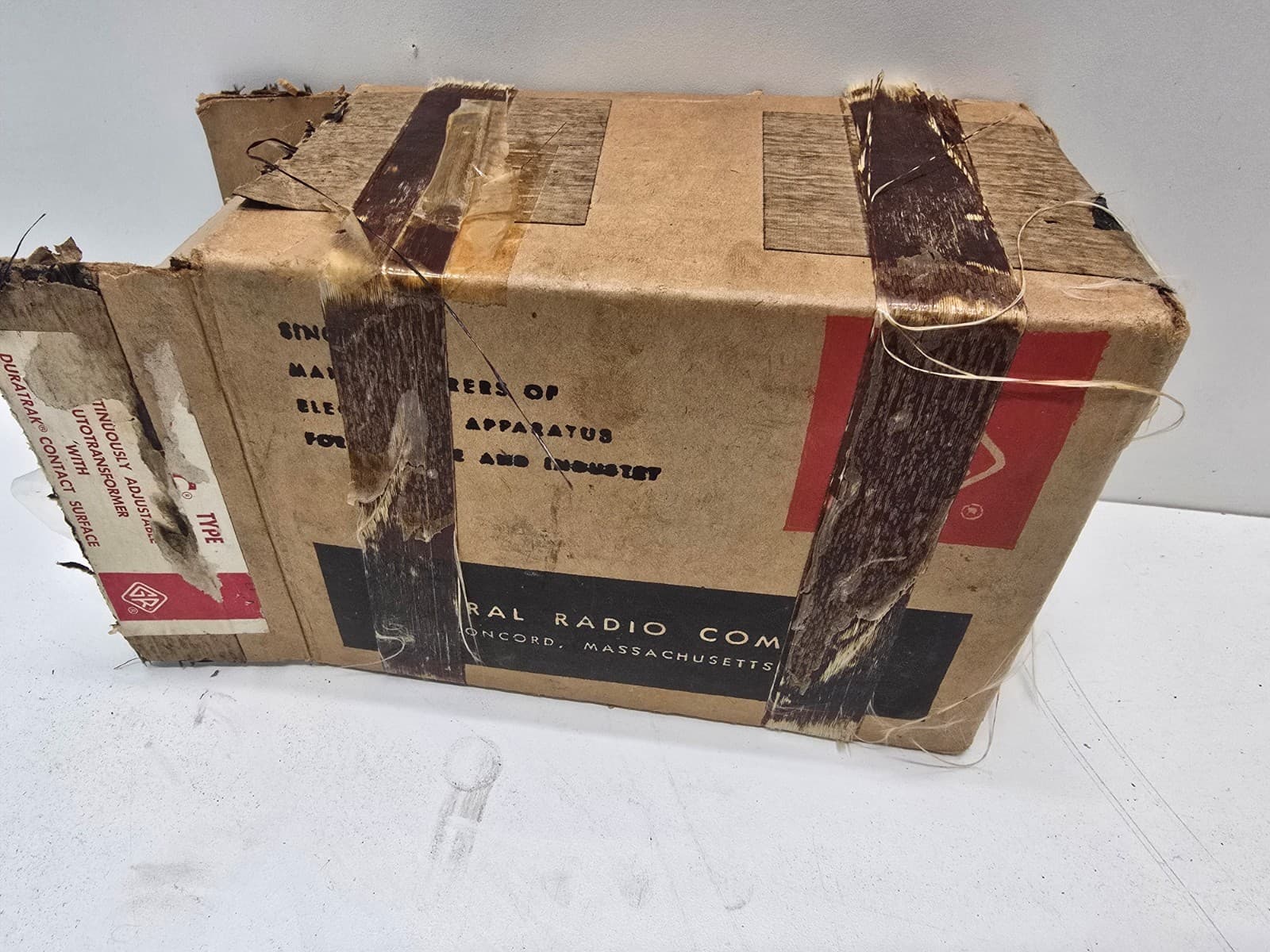 NEW General Radio W2 Panel Mount Variac w/Hardware 0-120VAC 2.4A Autotransformer 3