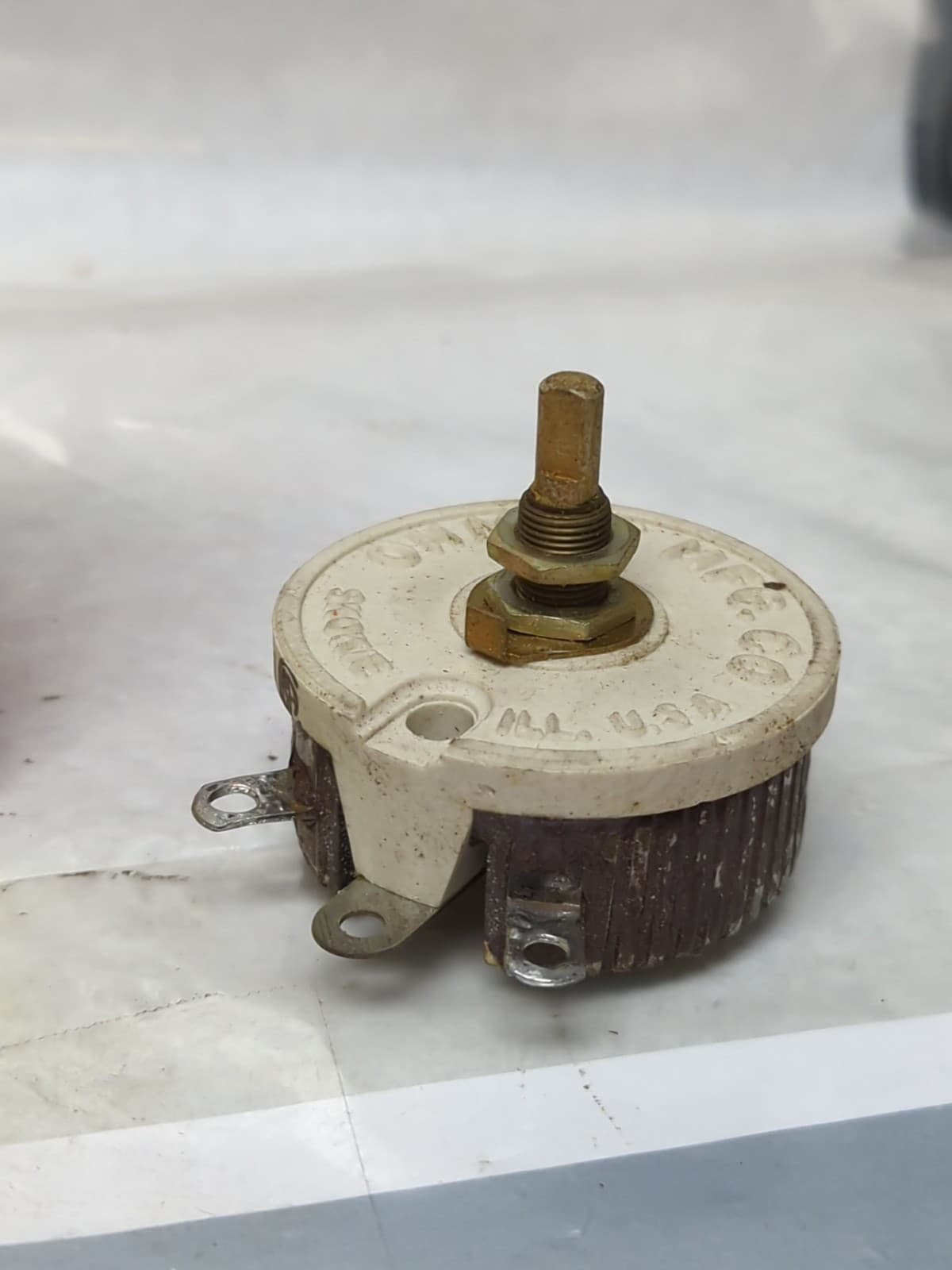 OHMITE,RJS4R0,RHEOSTAT MODEL J NOS 4