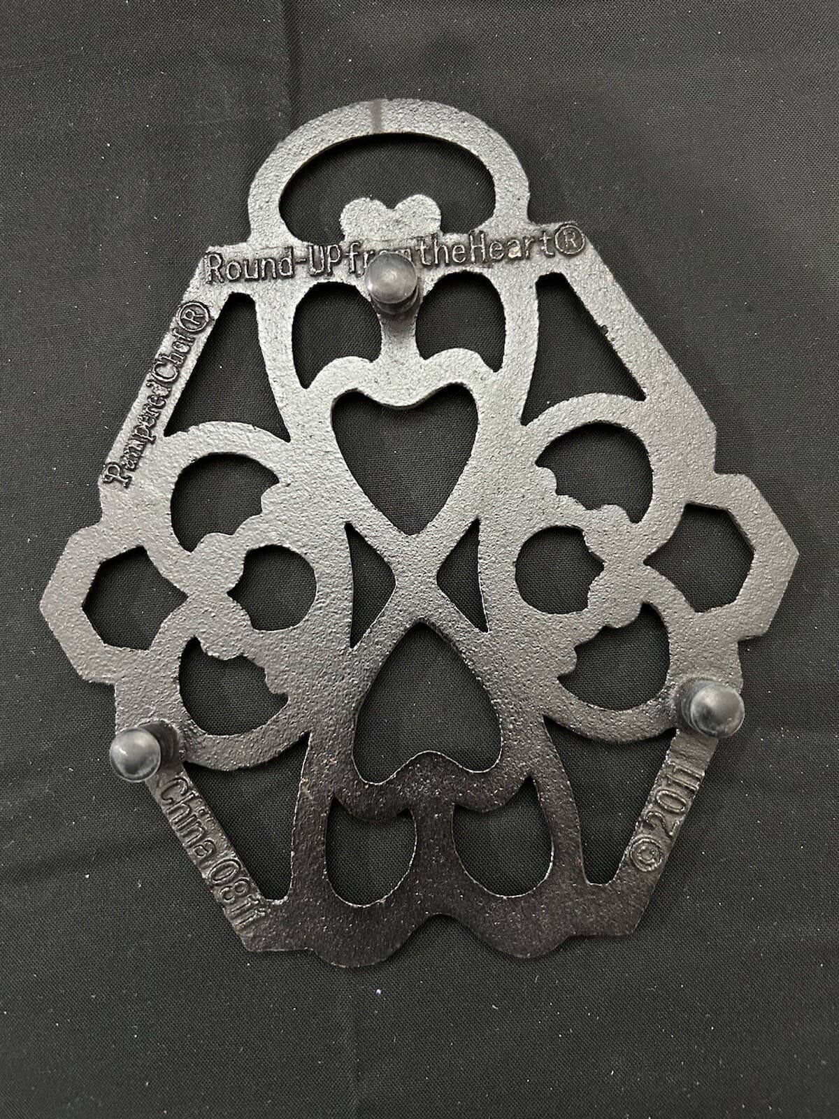 Pampered Chef COPPER Trivet Round-up From The Heart 2011 #2946 NIB 5