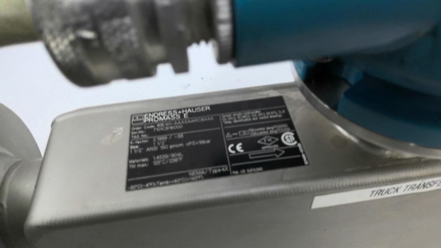 Endress Hauser PROMASS E 83E40-AAASAARCBAAA 2