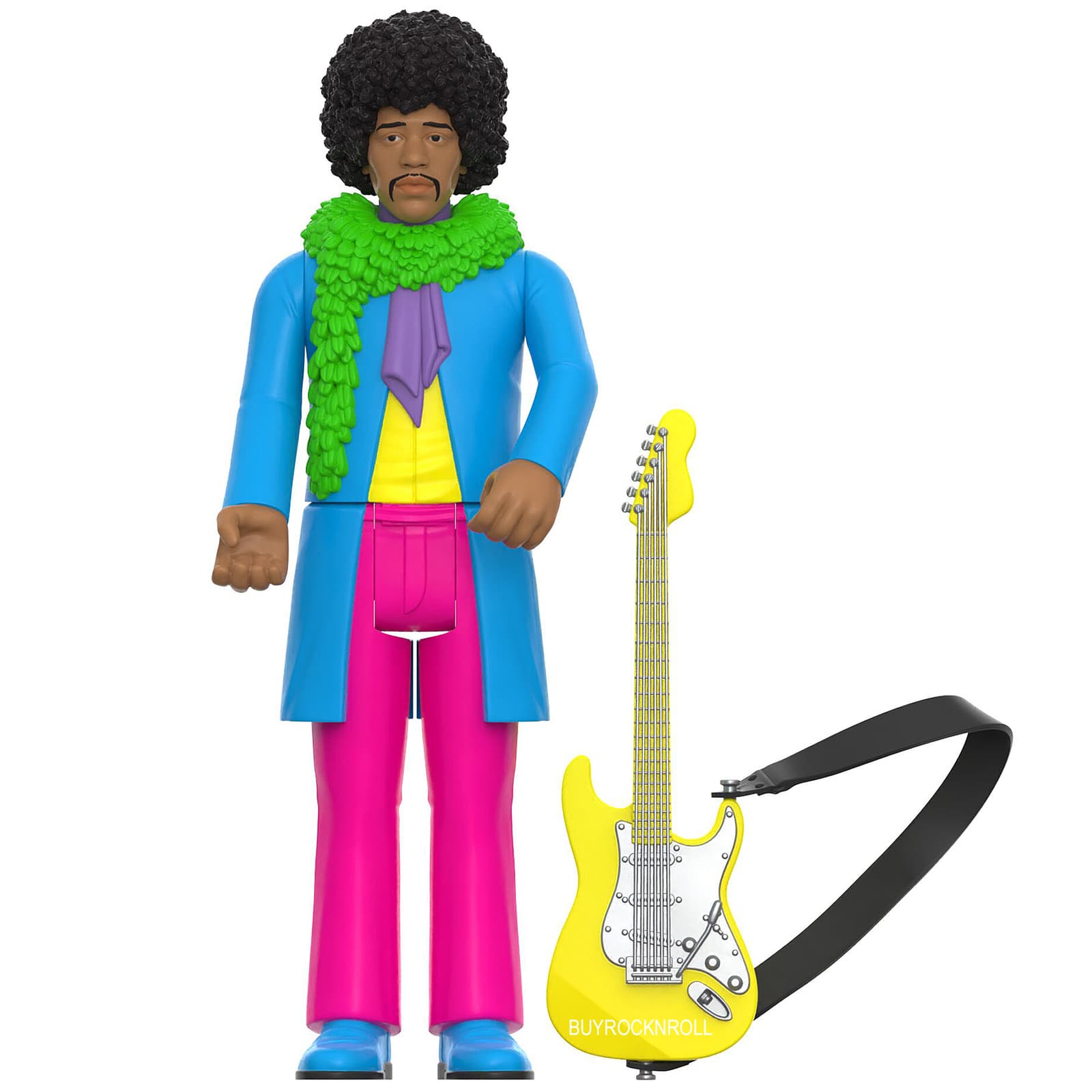 Jimi Hendrix 2023 Handpick Super7 Reaction Blacklight Are You Experienced Figure 5