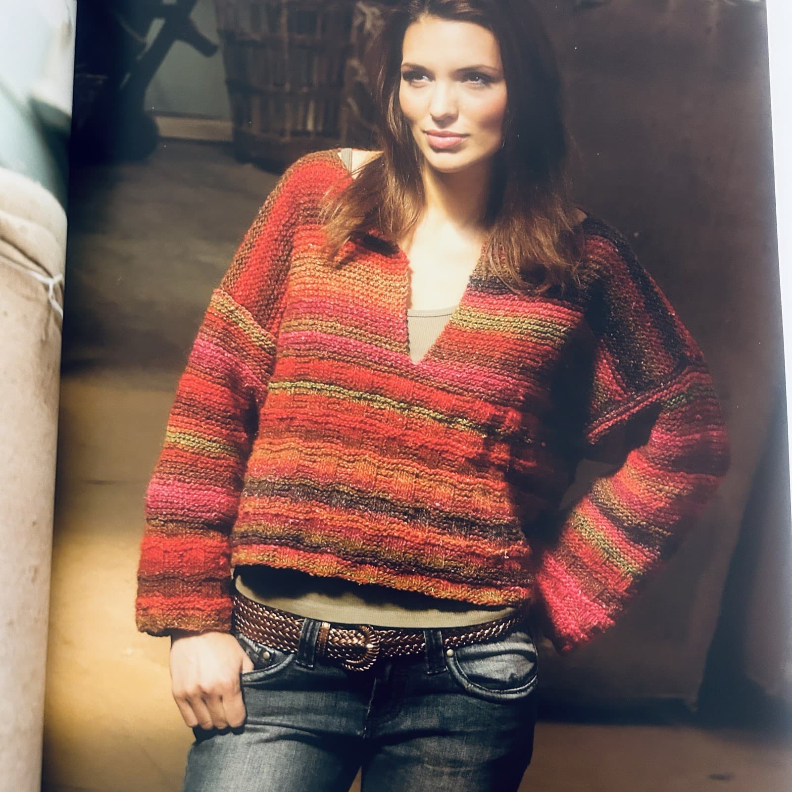 Noro Unlimited Knitting Pattern Booklet Womens Colorful Fashion Sweaters Bolero 4