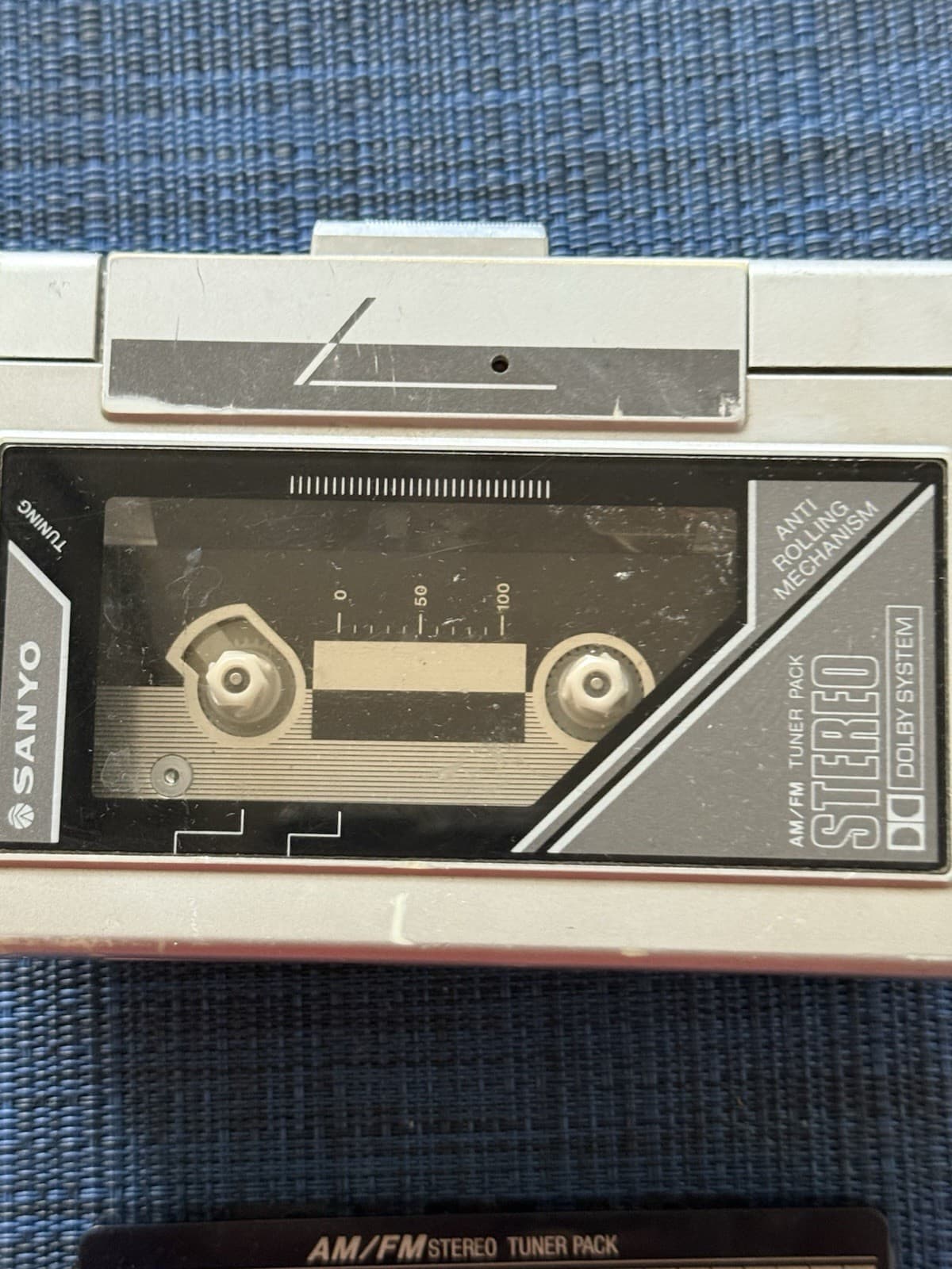 Sanyo Sportster M-G34DT Cassette Player w/ Tuner Pack Vintage Japan READ 6