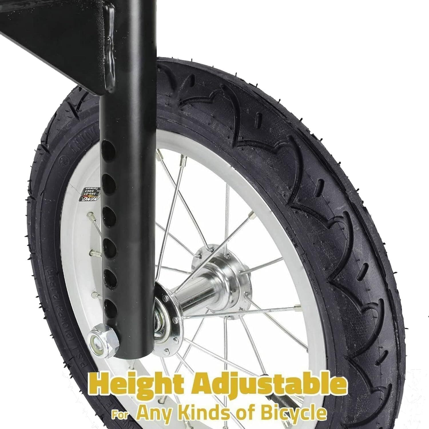 CyclingDeal Adjustable Adult Bicycle Bike Training Wheels Fits 24" to 29" 3