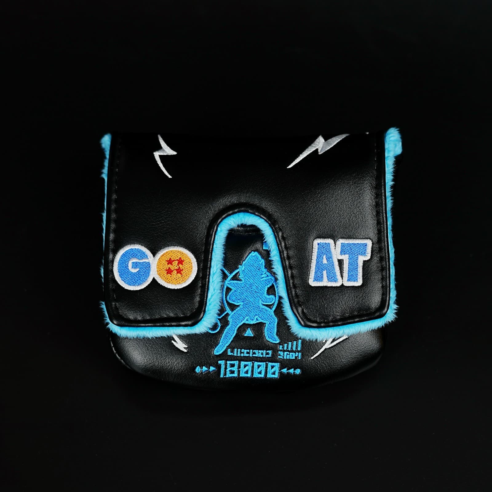 Saiyan Prince Vegeta Inspired Center-Shaft Mallet Putter Headcover For LAB DF3 3