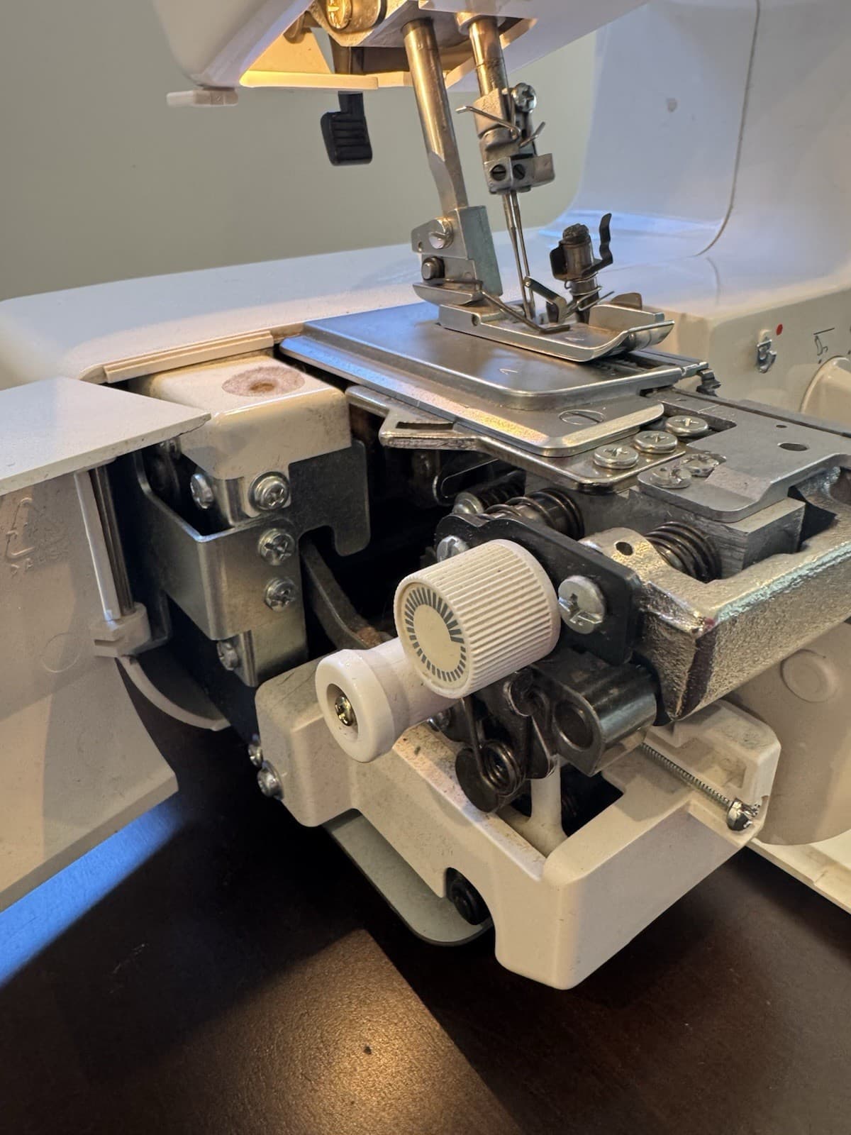 Janome 5 Thread Serger Compulock 888 Memory Craft owners Cord And Foot Pedal 4