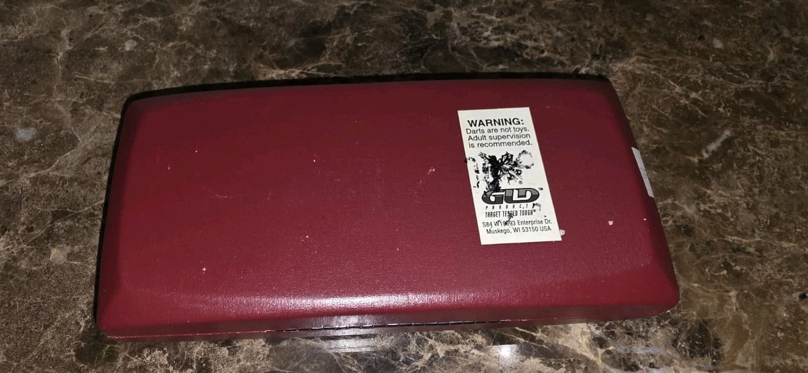 Vintage Blatz Draft Dart Set Case With 3 Darts Extra Flights And Tips 5