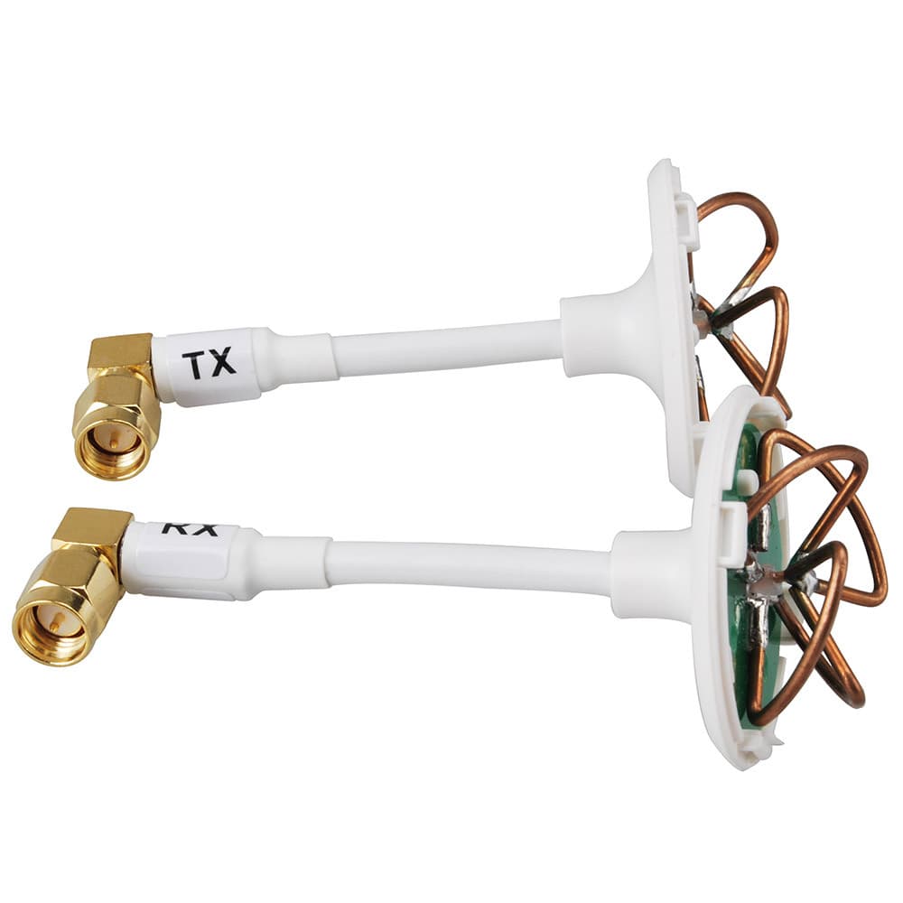Clover Leaf Omni Circular Polarized 2.4GHz 5.8 GHz Video/Audio Antennas SMA Male 4