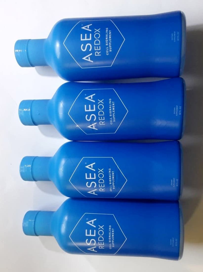 ASEA Water Redox Cell Signaling Supplement 4 32oz Bottles Sealed New, EXP: 12/25 2
