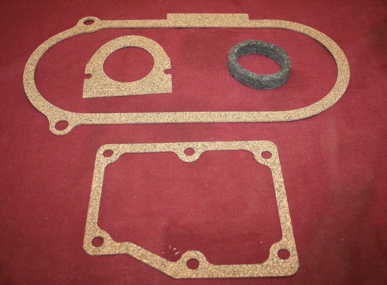 John Deere 1.5 HP model E 4pc magneto gasket set top cover gas engine flywheel 2