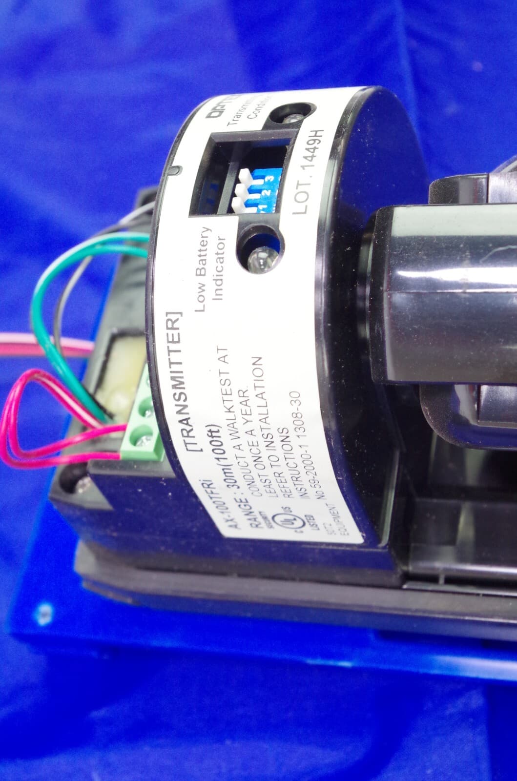 OPTEX AX-100TFRi Wireless 100' Photoelectric Detector Transmitter & Receiver 4