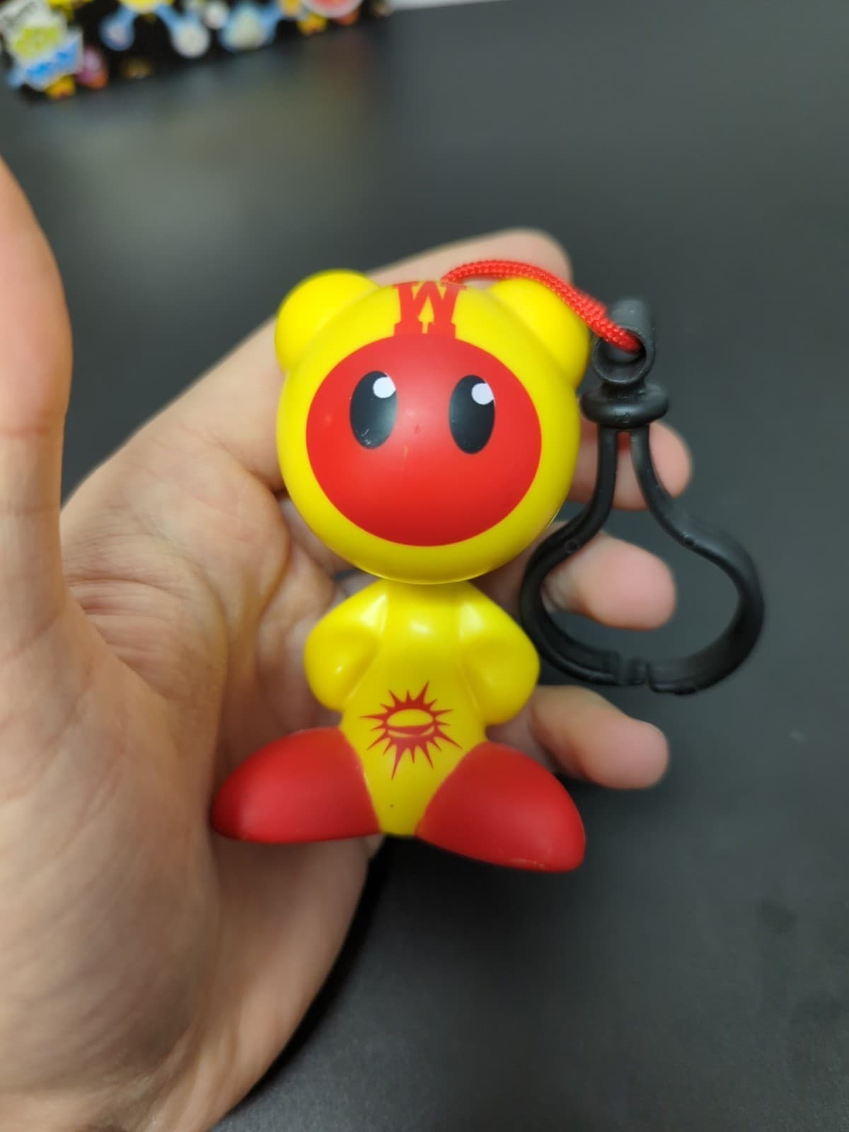 U.B. Funkeys Wendy's 2009 Mattel Figure Keychain & CD Game 2