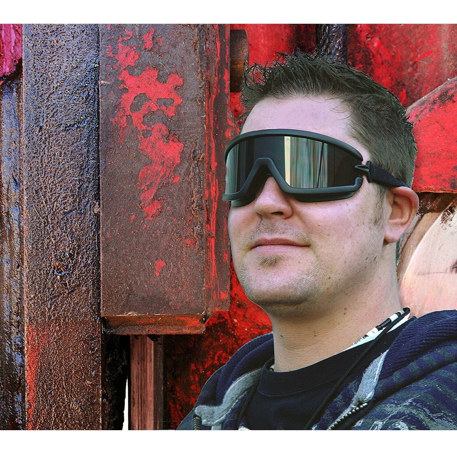 Radians Barricade Smoke/Gray Anti Fog Safety Goggles Glasses Lightweight Z87+ 5