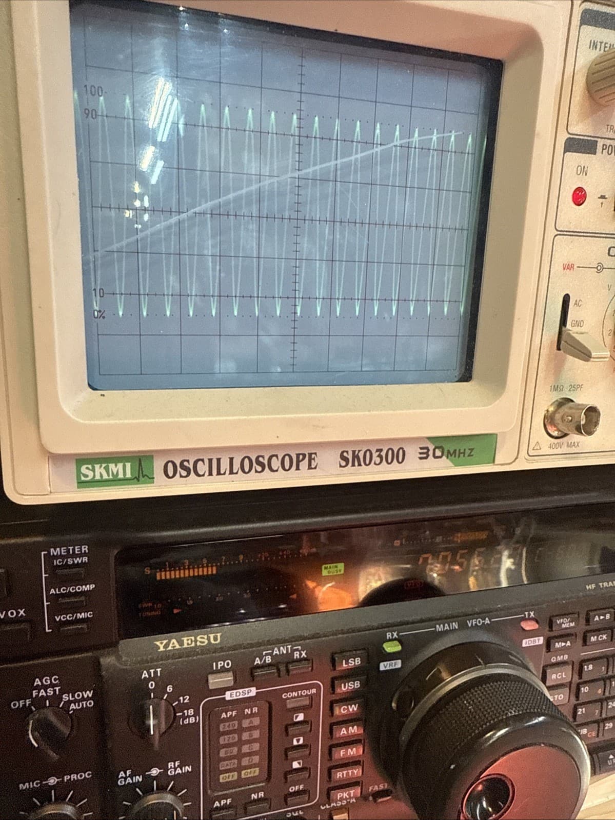 Heathkit Model DX-60 Ham Transmitter Used Got 40 Watts Out On 40 Meter As Shown 6