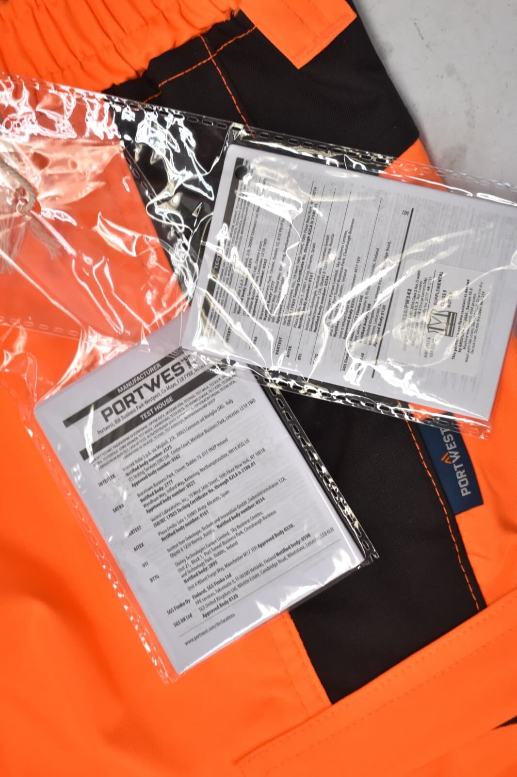 Portwest W9020 Work Trousers Flame Retardant Pants Large Size 36" Waist 34" Leg 4