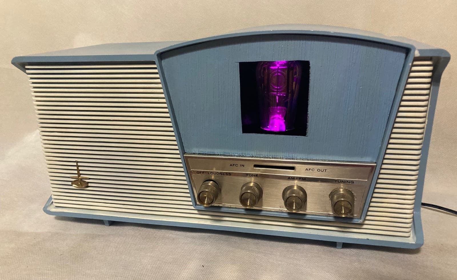 Space Age MCM 1960 Motorola Radio B6N Now Bluetooth with Lited Dial COOL