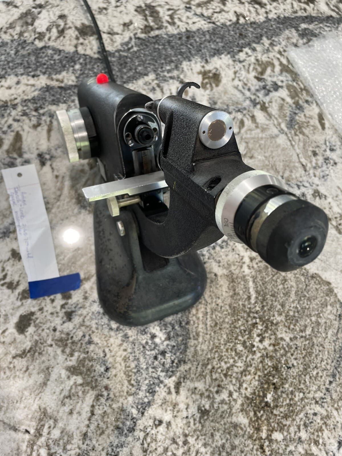 Bausch & Lomb -  Model 70  Vintage Optical Lensometer Cat #21-65-70 Microscope 6