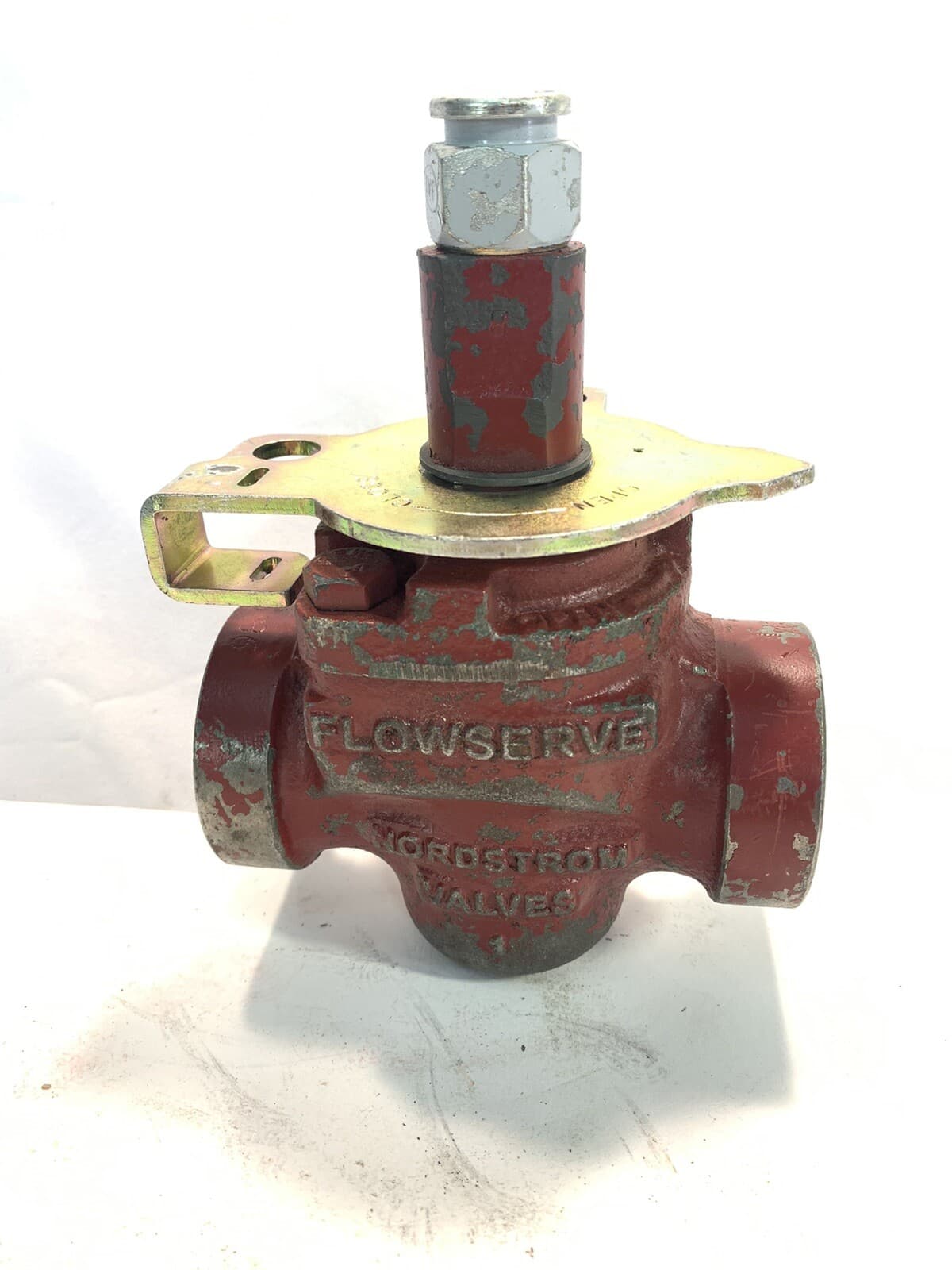 Flowserve 1" FNPT Super Nordstrom Two-Bolt Cover Plug Valve 200 CWP FIGB142
