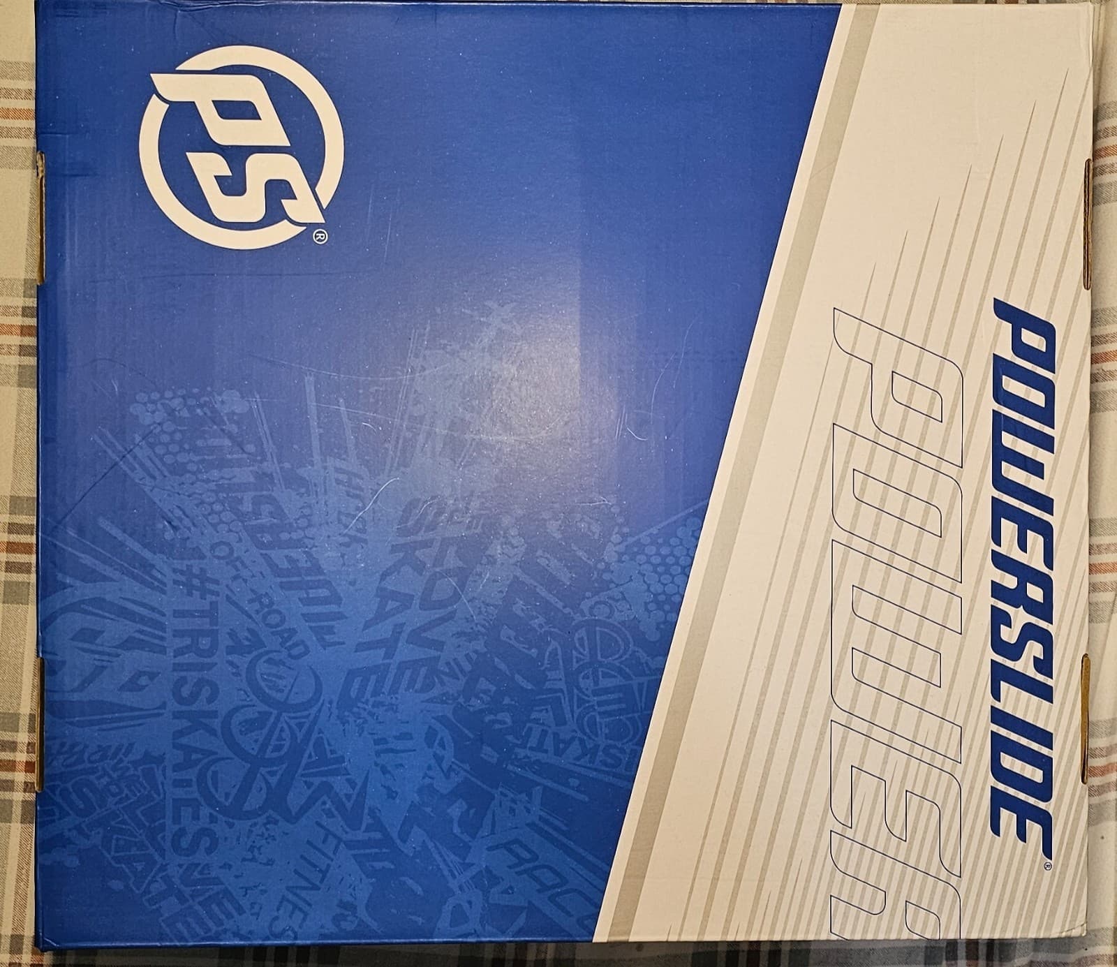 Powerslide Zoom 80 Loco Inline Skates Black & White Sz US Men 5.5-6 Women 6.5-7 2